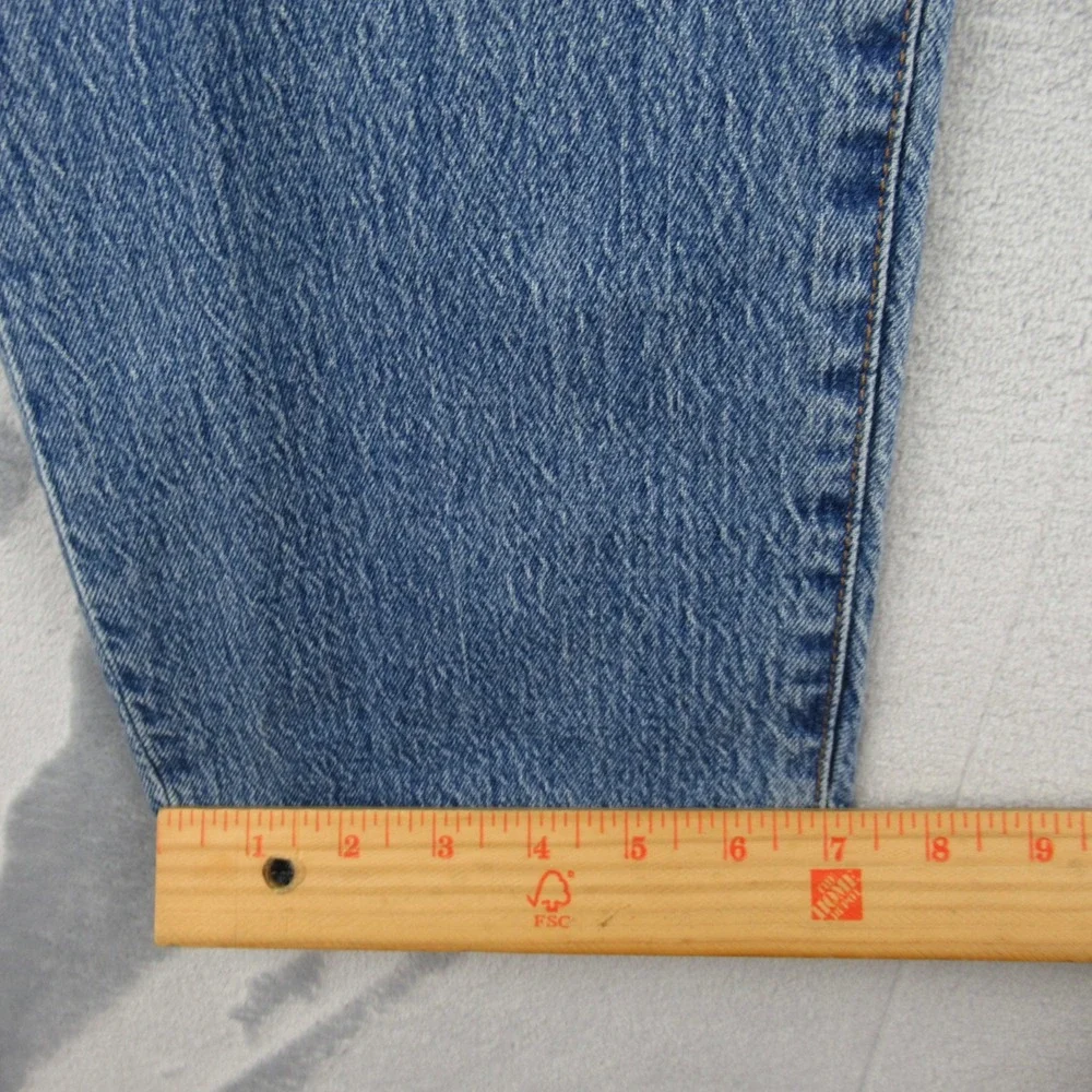 Gap Mens Slim Straight Light Wash Blue Denim Jeans 42x32 709155-00